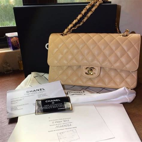 chanel classic beige gold hardware|original chanel classic flap bag.